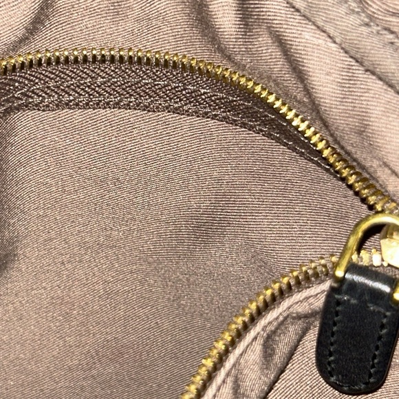 VINTAGE cognac leather J.Crew crossbody bag - Picture 8 of 14